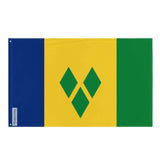 Drapeau saint-vincent-et-les-grenadines plusieurs tailles en polyester - pixelforma