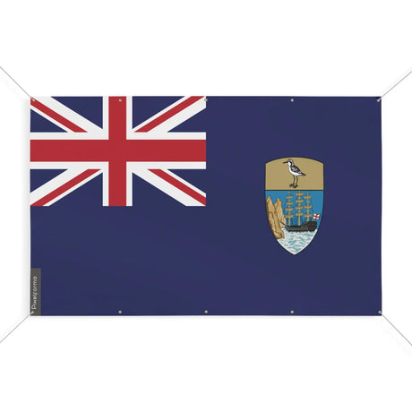 Drapeau sainte-hélène ascension et tristan da cunha 10 oeillets en plusieurs tailles (s) - pixelforma