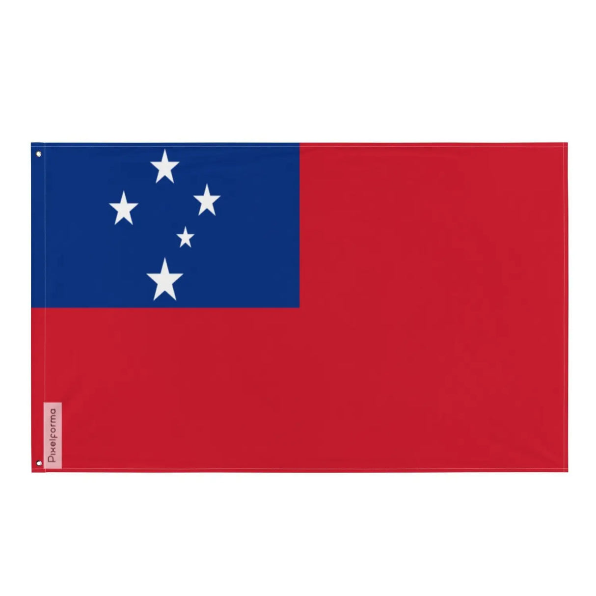 Drapeau samoa plusieurs tailles en polyester - pixelforma