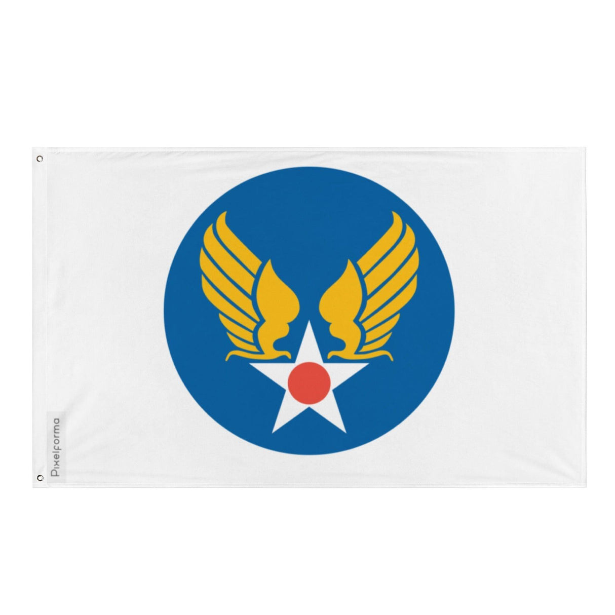 Drapeau Sceau de l'armée de l'air des États-Unis en plusieurs tailles 100 % polyester Imprimer avec Double ourlet - Pixelforma