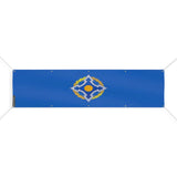 Drapeau sécurité collective polyester résistant aux intempéries