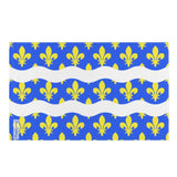 Drapeau seine-et-marne polyester résistant œillets à gauche