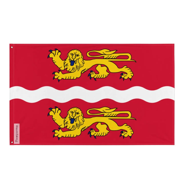 Drapeau seine-maritime plusieurs tailles en polyester - pixelforma