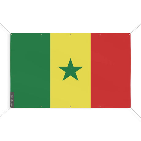 Drapeau sénégal 10 oeillets en plusieurs tailles (s) - pixelforma