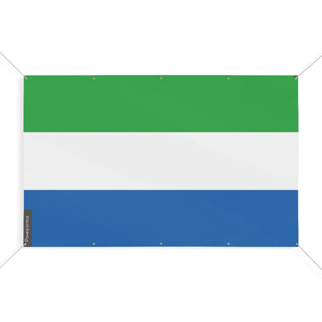 Drapeau sierra leone 10 oeillets en plusieurs tailles (s) - pixelforma