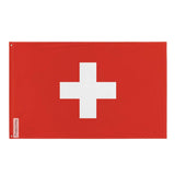 Drapeau suisse plusieurs tailles en polyester - pixelforma