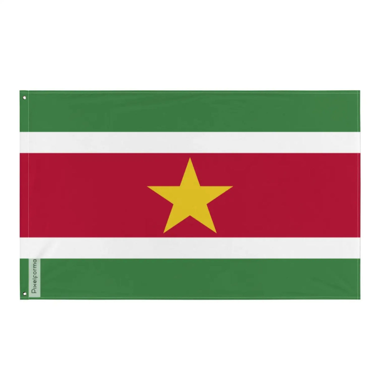 Drapeau suriname plusieurs tailles en polyester - pixelforma