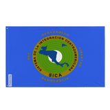 Drapeau système d’intégration centraméricain polyester durable