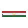 Drapeau tadjikistan polyester résistant pour extérieur