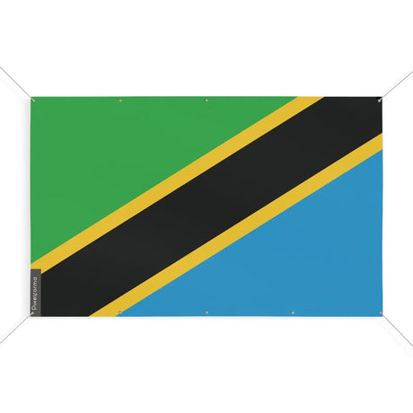 Drapeau tanzanie 10 oeillets en plusieurs tailles (s) - pixelforma