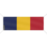 Drapeau tchad polyester résistant pour extérieur durable