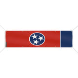 Drapeau tennessee en polyester résistant aux intempéries