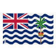 Drapeau territoire britannique océan indien polyester résistant