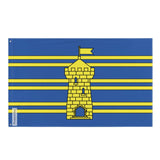 Drapeau territoire de belfort polyester double ourlet résistant