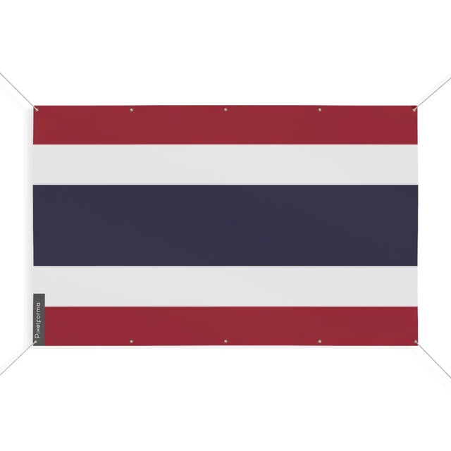 Drapeau thaïlande 10 oeillets en plusieurs tailles (s) - pixelforma