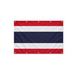 Drapeau de la Thaïlande format S en polyester avec dix œillets