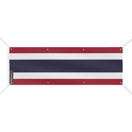 Drapeau thaïlande polyester résistant usage extérieur