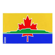 Drapeau thunder bay polyester résistant œillets à gauche