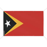 Drapeau timor oriental 10 oeillets en plusieurs tailles (s) - pixelforma