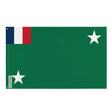 Drapeau togo français polyester résistant œillets à gauche