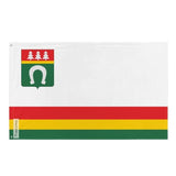 Drapeau Tosno en plusieurs tailles 100 % polyester Imprimer avec Double ourlet - Pixelforma