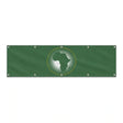 Drapeau de l'Union africaine grand format XL en polyester avec dix œillets