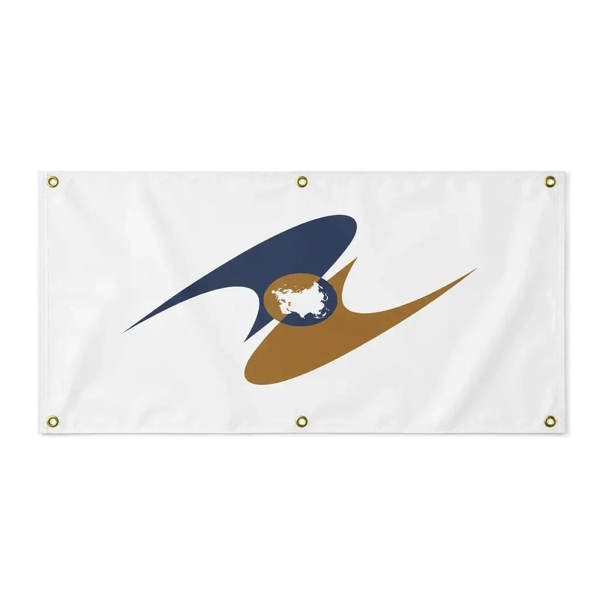Drapeau union économique eurasiatique polyester résistant