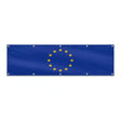 Drapeau de l'Union européenne grand format XL en polyester avec dix œillets