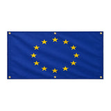 Drapeau union européenne polyester résistant aux intempéries
