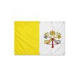 Drapeau du Vatican format S en polyester avec dix œillets