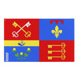 Drapeau vaucluse polyester œillets à gauche résistant