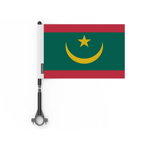 Drapeau Vélo de Mauritanie en Polyester - Pixelforma 