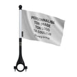 Drapeau vélo france polyester résistant aux éléments extérieurs
