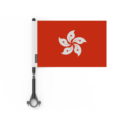 Drapeau Vélo Hong Kong en Polyester - Pixelforma 