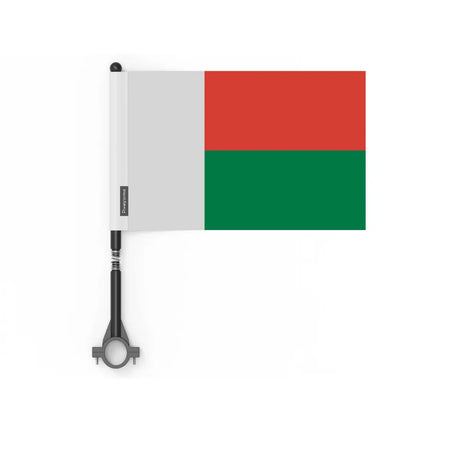 Drapeau Vélo Madagascar en Polyester - Pixelforma 