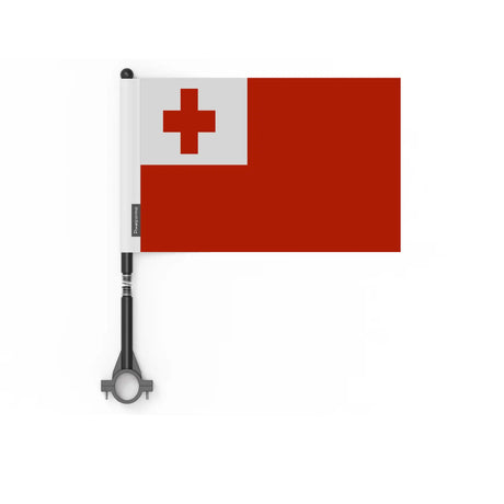 Drapeau vélo tonga en polyester - pixelforma
