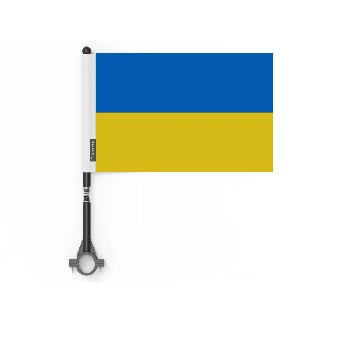 Drapeau Vélo Ukraine en Polyester - Pixelforma 