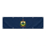 Drapeau du Vermont grand format XL en polyester avec dix œillets