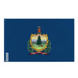 Drapeau vermont polyester résistant avec œillets à gauche