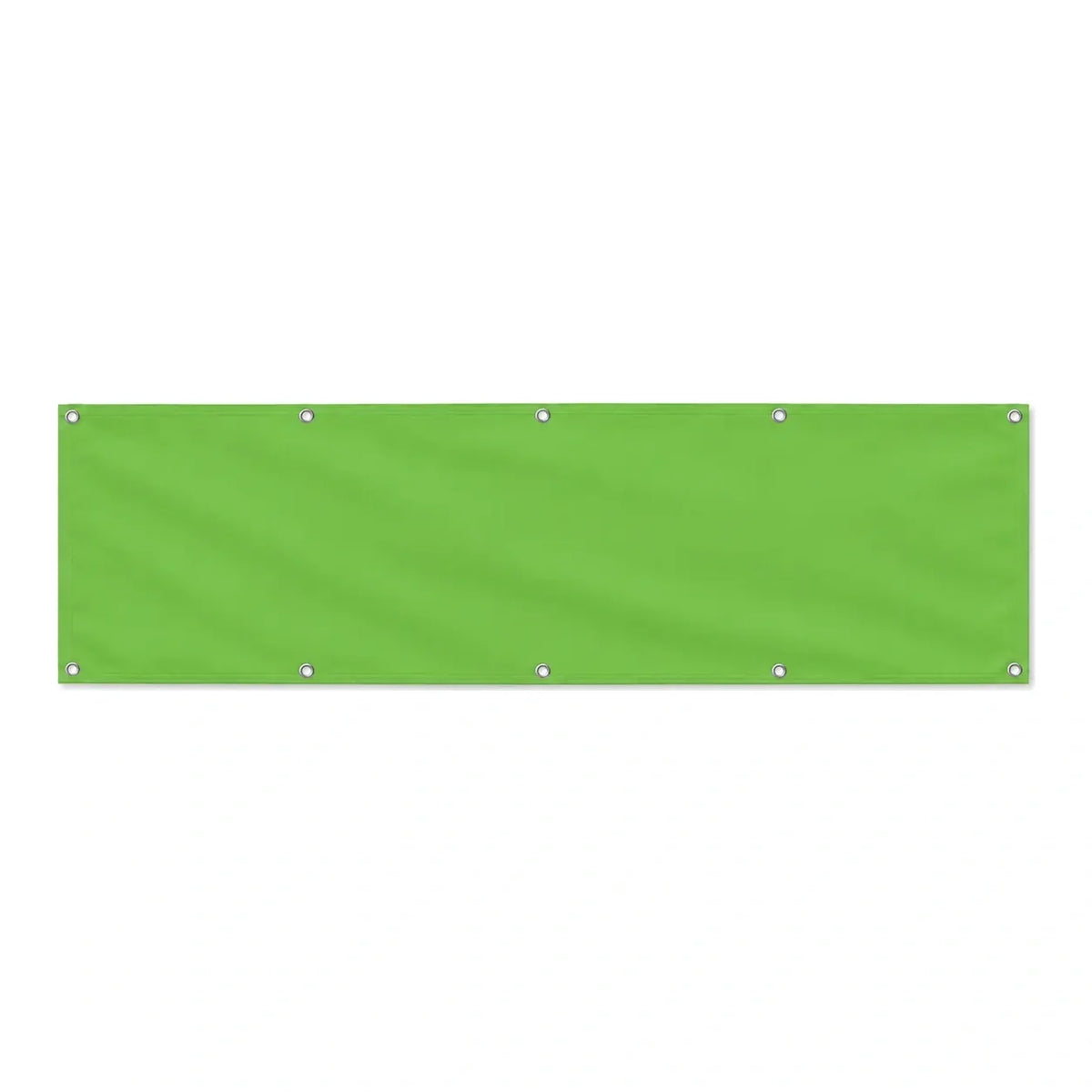 Drapeau Vert grand format XL en polyester avec dix œillets