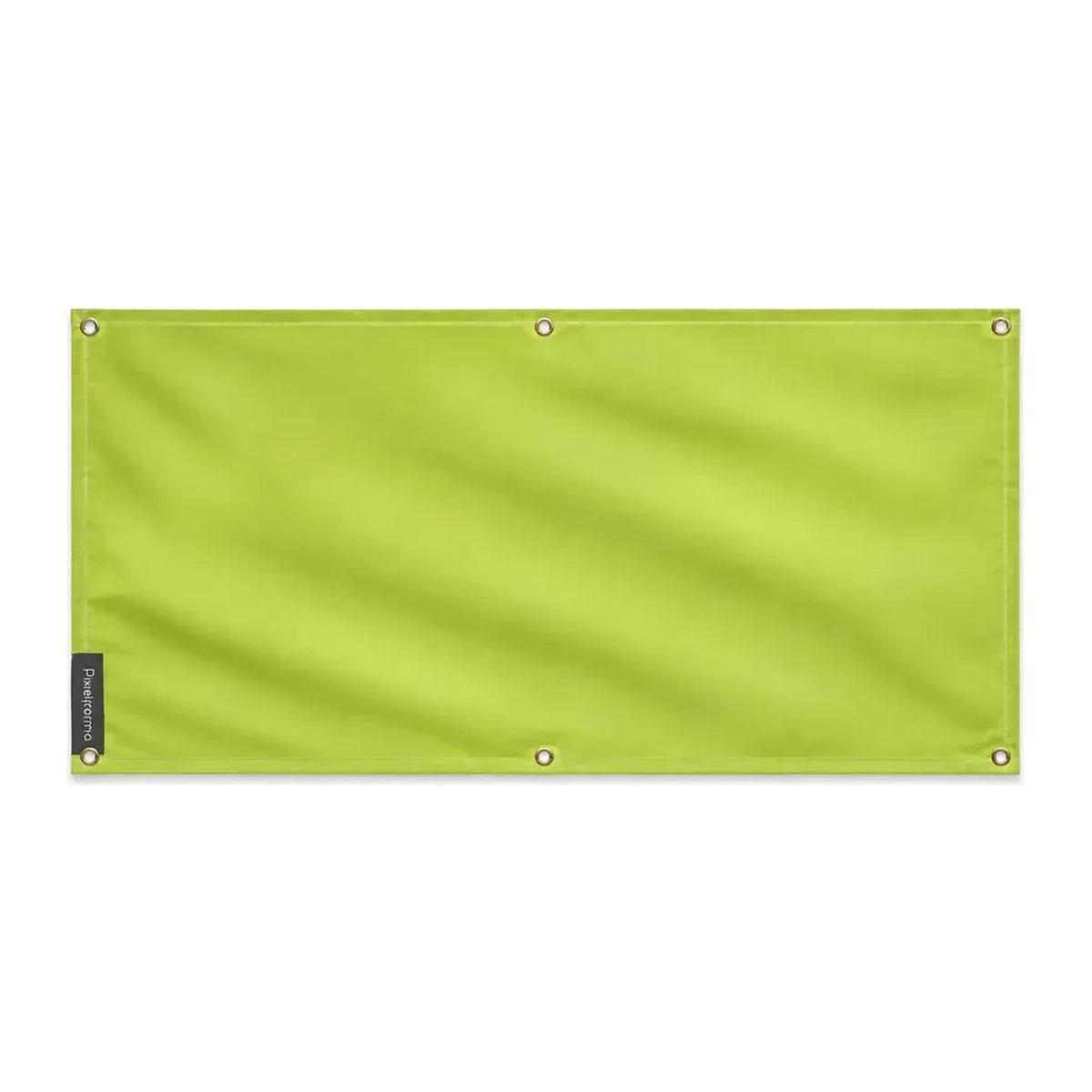 Drapeau vert clair france en polyester résistant 6 œillets