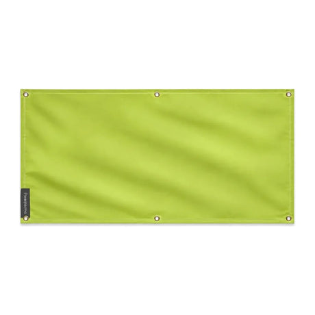Drapeau vert clair france en polyester résistant 6 œillets