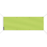 Drapeau vert clair france polyester œillets résistant