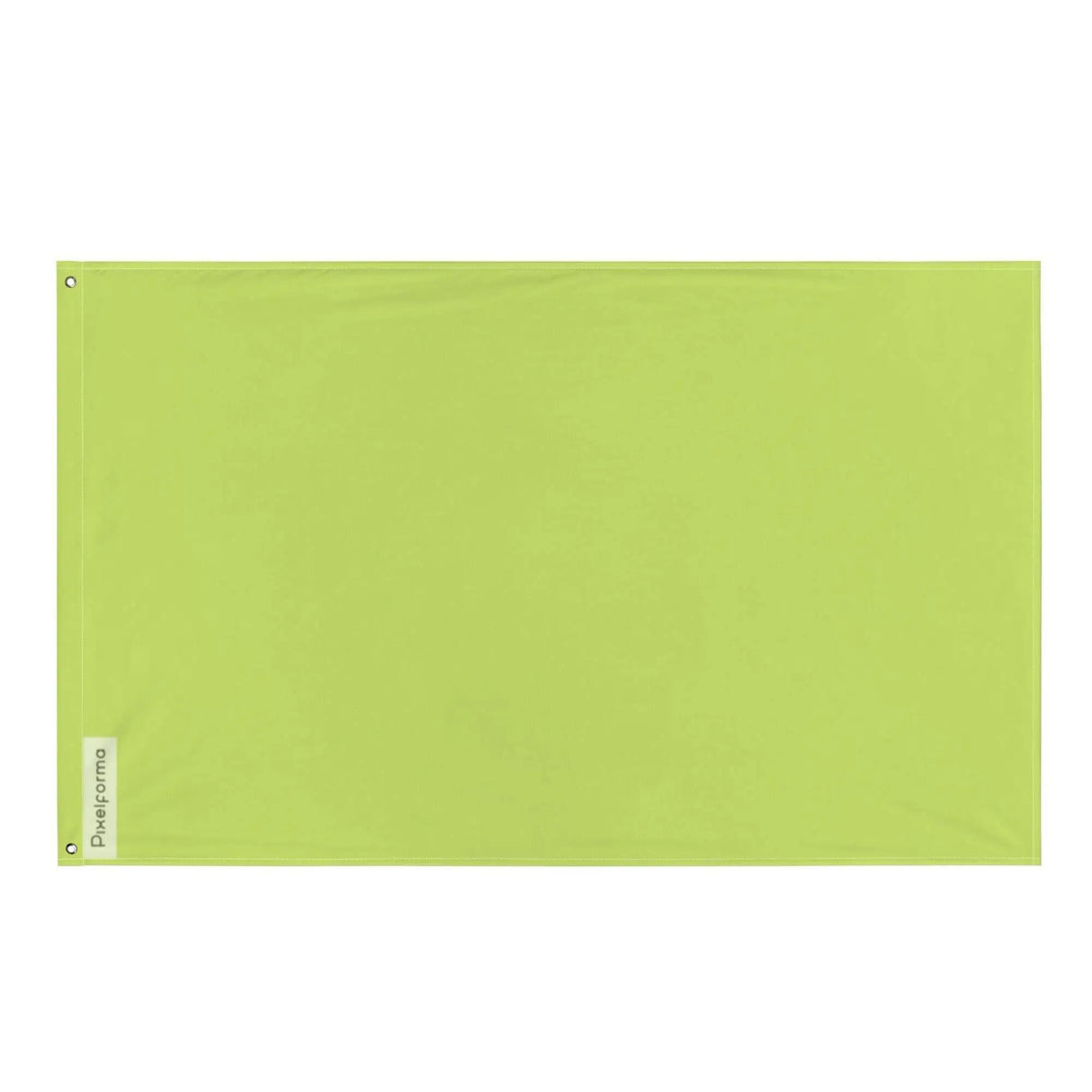Drapeau vert clair polyester résistant plusieurs modèles