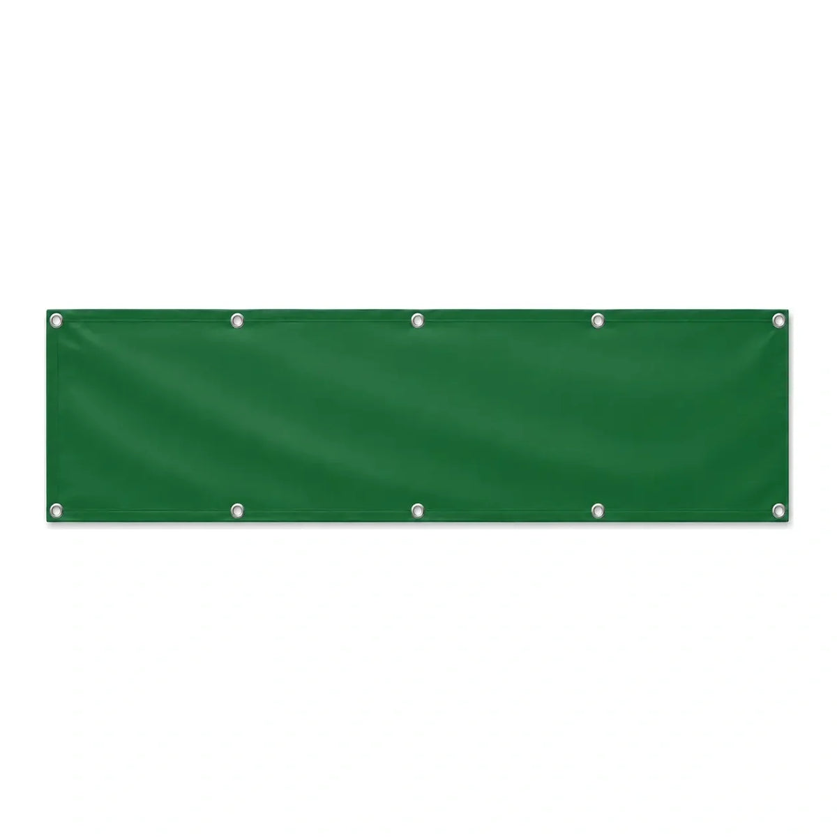 Drapeau Vert Foncé grand format XL en polyester avec dix œillets