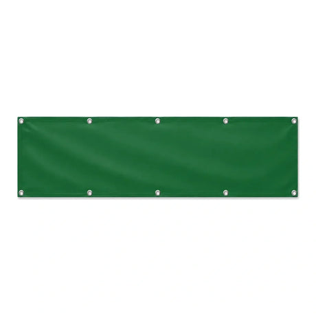 Drapeau Vert Foncé grand format XL en polyester avec dix œillets