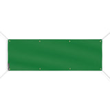 Drapeau vert foncé france polyester résistant 8 œillets