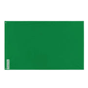 Drapeau vert foncé polyester résistant plusieurs modèles