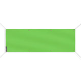 Drapeau vert france en polyester résistant aux intempéries