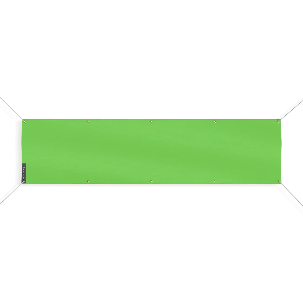 Drapeau vert france en polyester résistant aux intempéries